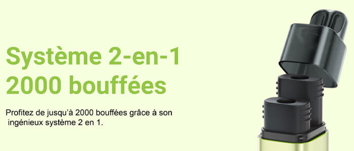 fonctionnement cartouche 2 in 1